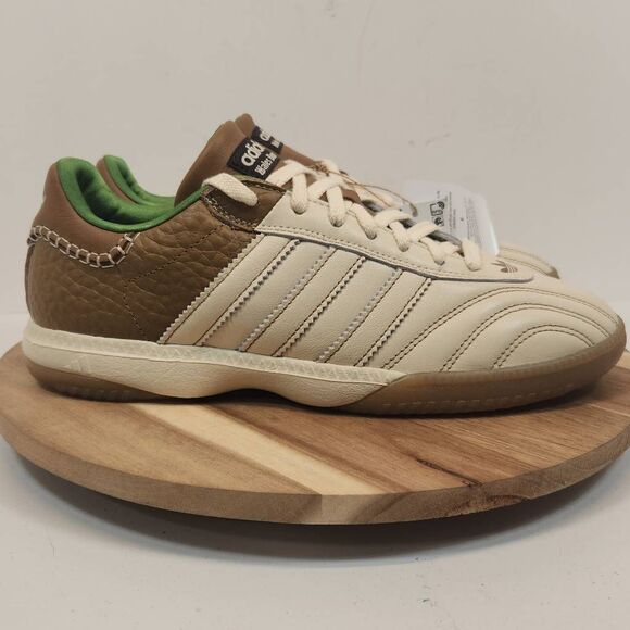 adidas Wales Bonner x Samba Millennium Nappa Wonder White Brown - IF6703 Size 10 - Picture 1 of 12